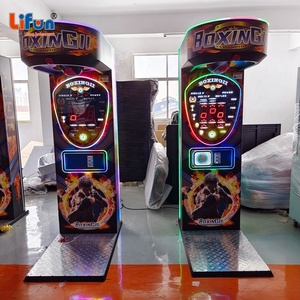 Lifun <span class=keywords><strong>Boxer</strong></span> <span class=keywords><strong>II</strong></span> - Macchina da gioco a moneta per pugilato, tester di forza e potenza, per bar, centri commerciali e sale giochi (FEC) - Product Image 4