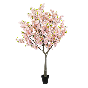 2.1 m New Design Eco-Friendly Cherry Blossom Plant Tree for Wedding Decor Artificial Flower Centerpiece Event Party <b>Table</b> - Product Image 1