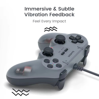 Manette Gamesir TEGENARIA T3 Lite, contrôleurs pour PC, Switch 1&2, manette filaire pour Android, effet Hall, design rétro