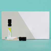 Coffret Cadeau de Mini Parfums Personnalisés Nouvelle Arrivée Boîte en Papier Artistique Écologique avec Gaufrage et Laminage Mat pour Cosmétiques