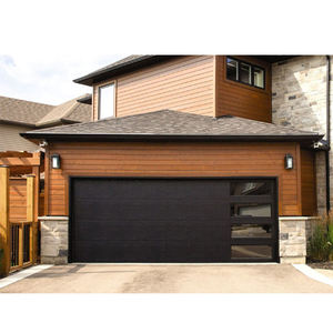 Bán buôn 16x7 cách điện thép cắt cửa nhà để xe sản xuất Trung Quốc cho biệt thự và nhà ở bảng màu Trắng - Product Image 6