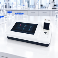 Fluorimètre portable BIOSTELLAR FM201 pour la quantification d'ADN, d'ARN et de protéines, écran tactile 5 pouces et sortie de données USB