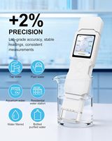 YIERYI Testeur de qualité de l'eau intelligent 9-en-1, analyseur numérique de TDS pour l'hydroponie, l'aquarium, la piscine, l'eau potable