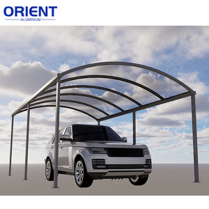 Garages personnalisés pour l'extérieur, en métal, en polycarbonate, pour le stationnement, imperméables, en <span class=keywords><strong>aluminium</strong></span>, abris de voiture, garage pour <span class=keywords><strong>2</strong></span> <span class=keywords><strong>voitures</strong></span>, auvents pour <span class=keywords><strong>voitures</strong></span> - Product Image 2