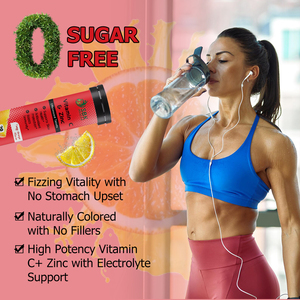 Private Label Vitamin C and Zinc Tablets with Vitamin C Boosts Immunity Acts as Powerful Antioxidant Antioxidant Protection - Product Image 6