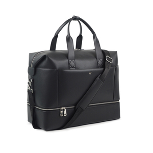 High Quality Travel Fashion Leather Overnight Duffle <strong>Bag</strong> with Gym <strong>Bag</strong> Shoe <strong>Compartment</strong> - Product Image 2