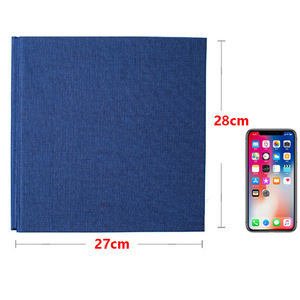 27*28cm 9 couleurs lin tissu couverture auto-adhésif <span class=keywords><strong>mariage</strong></span> <span class=keywords><strong>Photo</strong></span> <span class=keywords><strong>Album</strong></span> 4R 120 <span class=keywords><strong>Photo</strong></span> 20 feuilles Double face Pages bricolage <span class=keywords><strong>Album</strong></span> - Product Image 6