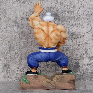 Nuevo producto Dragon Balls dos cabezas <span class=keywords><strong>Kame</strong></span> <span class=keywords><strong>Sennin</strong></span> músculo Qigong modelo estatua Anime maestro Roshi figura de acción - Product Image 5