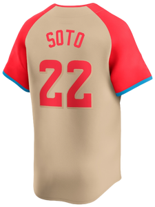 2024新99亚伦法官17 Shohei Ohtani 27 Guerrero Jr 22 Soto 27 Altuve 3 Harper 23 datis Jr缝制棒球球衣 - Product Image 3