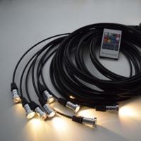 2,0/3,0mm 350m/rollo extremo fibra óptica cable de luz de la piscina de tierra Luz de jardín
