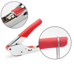 F-Type Coaxial Cable Cold <b>Crimping</b> Pliers Terminal <b>Crimping</b> <b>Wire</b> Mesh Pliers Efficient Cable Management <b>Tool</b> - Product Image 5