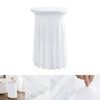 Moderne High-End Zon Rok Elastische Tafelset Groothandel Commerciële Vergadering Cocktail Bar Set Rood Eenvoudig Ontwerp Voor Thuis Groothandel