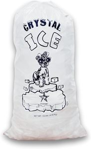 Durable Drawstring Closure <b>Ice</b> Storage Bags For BBQs Camping Food Stalls Refillable <b>Ice</b> <b>Cubes</b> Bags For Freezer Takeaway - Product Image 3