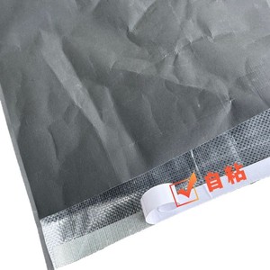 Sac d'expédition tissé imperméable noir Xin Yue en papier kraft composite auto-adhésif avec fermeture de 5 cm pour T-shirts, logo imprimable - Product Image 5