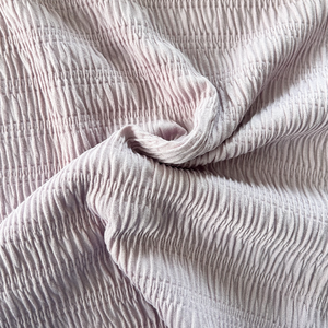 定制设计男童女童夏装95% 涤纶5% 氨纶褶皱针织时尚透气环保 - Product Image 2