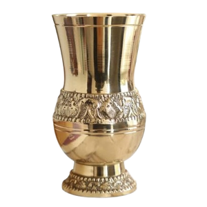 Verres à vin rouge Verres à vin sans pied en cuivre Gobelet à boisson en acier inoxydable Décoration d'usine moderne Fête de luxe personnalisée - Product Image 1