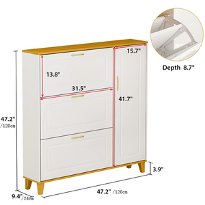Espositore per Scarpe a 6 Ripiani Inclinato <span class=keywords><strong>da</strong></span> Parete per Negozi all'Aperto <span class=keywords><strong>Impermeabile</strong></span> - Product Image 6