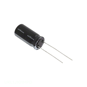 Condensateur Fabricant Channel CAP ALUM 100UF 20% 63V RADIAL TH Through Hole 100 uF UKL1J101MPD - Product Image 1