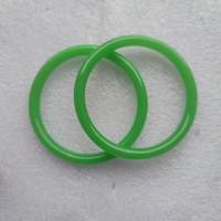 Bracelet jonc en verre artistique imitation pierre de jade verte synthétique multicolore de 8 mm, vente en gros