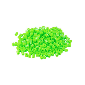 Ilan Art Perler Bead 5x5mm Trasparente Verde Brillante Circa 300 Pezzi - Product Image 3