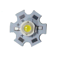 Puces LED haute puissance 1W 3W 5W blanc chaud 3000K 6000K, diodes LED COB avec dissipateur thermique 20mm, puces LED PCB Star