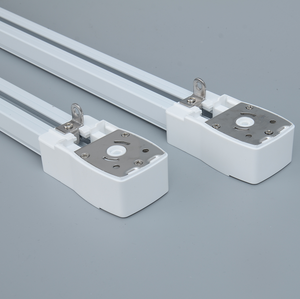 Chất Lượng Cao Duy Nhất Nhôm Rèm Theo Dõi Thiết Kế Hiện Đại Đường Sắt Cho Trần Và Tường Rèm Phụ Kiện - Product Image 2