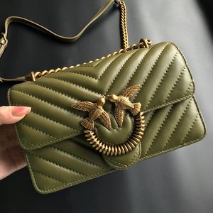 <span class=keywords><strong>Bolso</strong></span> Bandolera de Piel Genuina 2026, Estilo Clásico con Solapa y Cadena, de Alta Calidad para Mujer - Product Image 4