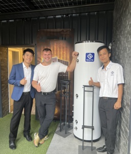 Réservoirs en acier inoxydable 200L 300L 500L 1000L 2000L utilisés avec des systèmes solaires, chaudières à pompe à chaleur SUS 304 316 - Product Image 3