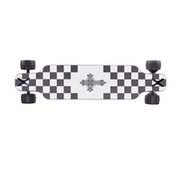 1000W 37V double moyeu électrique tout-terrain planche à roulettes 4 roues légères 45 Km/h vitesse 105mm Sport Longboard couleur personnalisation disponible
