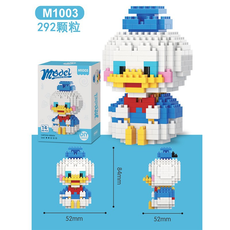 M1003 Canard Bleu [292 pièces] Boîte de couleur