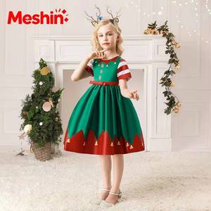 Disfraz de Papá Noel para Niños, Venta al por Mayor, Vestidos Navideños Festivos, Disfraz de Princesa para Niñas, Atuendo para el Festival de Halloween 2026 - Product Image 6