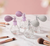 Vente en gros de flacons de parfum à air comprimé de 10 ml, emballage cosmétique haut de gamme, flacon carré en verre avec pulvérisateur à pompe