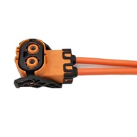 Connecteur Amphenol Hvil YRL-808-002 8 2 Broches Interlock 250A 70mm² Câble d'alimentation haute tension automobile Matériau PA66