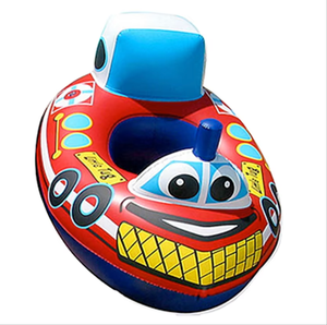 Flotteur de <span class=keywords><strong>bateau</strong></span> de natation pour piscine gonflable OEM personnalisé en usine pour bébé Siège flottant en vinyle Siège à anneau flottant Jouets pour enfants Radeau pour l'été - Product Image 4