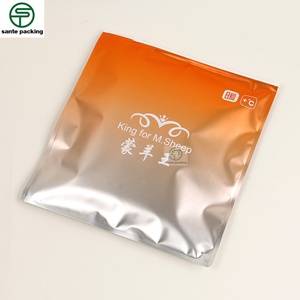 Empaque de Ropa Interior Térmica de Alta Gama con Logotipo Personalizado, Bolsa para Suéter, Aluminizado Degradado Esmerilado, Bolsa con Cierre de Tres Lados - Product Image 1