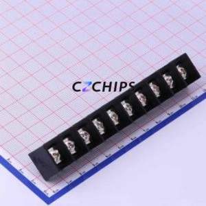 KF65C-11.0-10P Barrier Terminal Block Through hole Component (THT),P=11mm Connector Two Sides 11mm 1x10P Straight Pin - Product Image 1