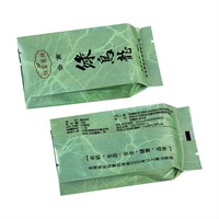 Sachets thermoscellables en aluminium pour l'emballage de thé Ooloog vert côtés goussets sacs petit sachet