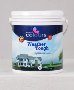 Peinture murale extérieure professionnelle de qualité supérieure Weather Tough High Performance Premium Emulsion pour façades de bâtiments, application facile - Product Image 4
