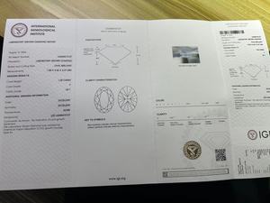 卸売IGI認定OVALカットルースダイヤモンド1-3ct VVSクラリティCVDラボ成長したホワイトダイヤモンドジュエリー - Product Image 6