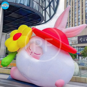 Eventos inflables para fiestas Decoraciones inflables Muñeca de ancianos Modelo de personaje de dibujos animados Eventos promocionales personalizados para interiores y exteriores - Product Image 3