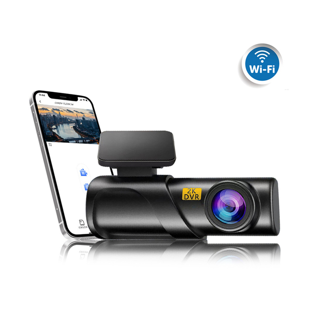 2.4G WIFI Car Black Box Dashcam Single Len 140° FHD 1080P 24H Parking Monitor Super Night Vision MP4 1 Year Warranty APP Control