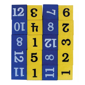 Pabrik bahan busa EVA pendidikan anak-anak blok bangunan kubus ABC besar dengan cetakan huruf alfabet untuk anak-anak dengan tas jinjing - Product Image 6