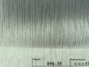 Textile Eco-friendly Polyester Good Quality Voile Sheer Curtain Fabric For Living Room