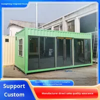 Conteneur Isolé en Matériau HDPE Direct Usine Modèle 2-2-6 – Dortoir Mobile pour Chantier de Construction, Magasin Commercial, Maison Préfabriquée