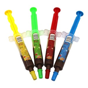 Vente en gros de jouets en forme de seringue pour enfants, en <span class=keywords><strong>chocolat</strong></span> au lait <span class=keywords><strong>blanc</strong></span> amusant, en forme de pistolet à liquide - Product Image 3