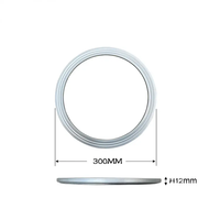 Silencieux 12 pouces-32 pouces Table Top Lazy Susan Swivel Plate Hardware Silencieux Extra Large Bearing pour une utilisation confortable
