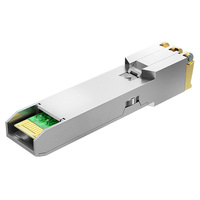 Módulo Transceptor SFP 2.5GBASE-T de Cobre de 100m RJ-45 Genérico Compatible para Aplicaciones de Red LAN Empresarial