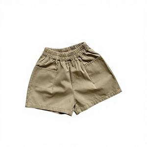 Shorts <span class=keywords><strong>cargo</strong></span> décontractés Hongbo de couleur unie pour garçons avec poches, été, vêtements pour adolescents de <span class=keywords><strong>10</strong></span> <span class=keywords><strong>ans</strong></span>, <span class=keywords><strong>pantalon</strong></span> court pour garçons - Product Image 5