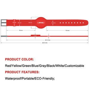 Бесплатный образец на заказ детский браслет RFID браслет NFC мини-бирка с чипом 1k для оплаты и гостиничных приложений EM4305 - Product Image 5