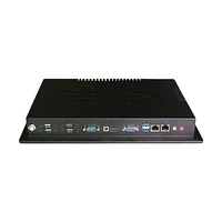 PC industriel 10 pouces avec écran tactile, ordinateur tout-en-un, mini PC embarqué, système d'exploitation Windows 10, écran tactile capacitif, PC tout-en-un